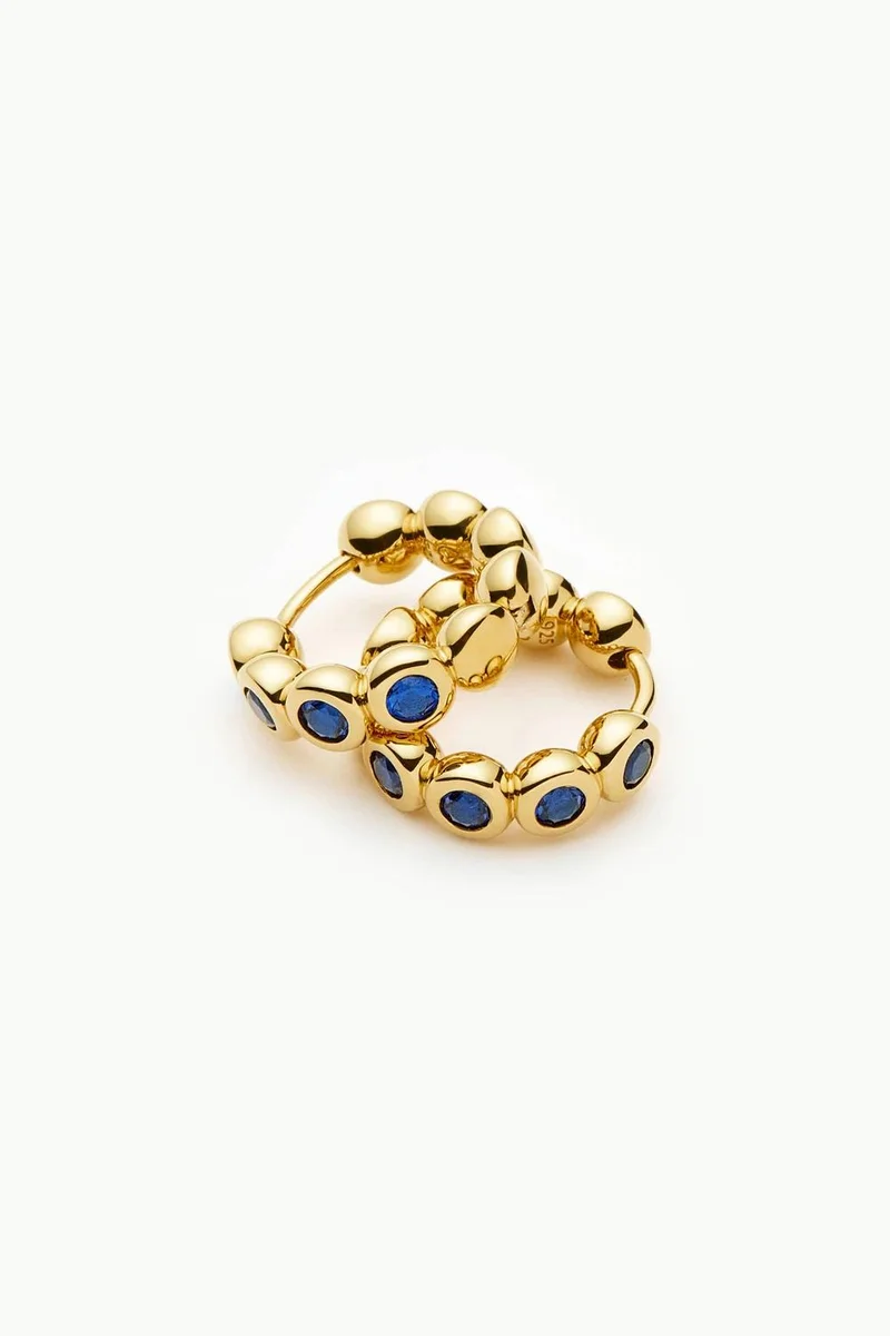 Missoma Pavé Hoop Earrings