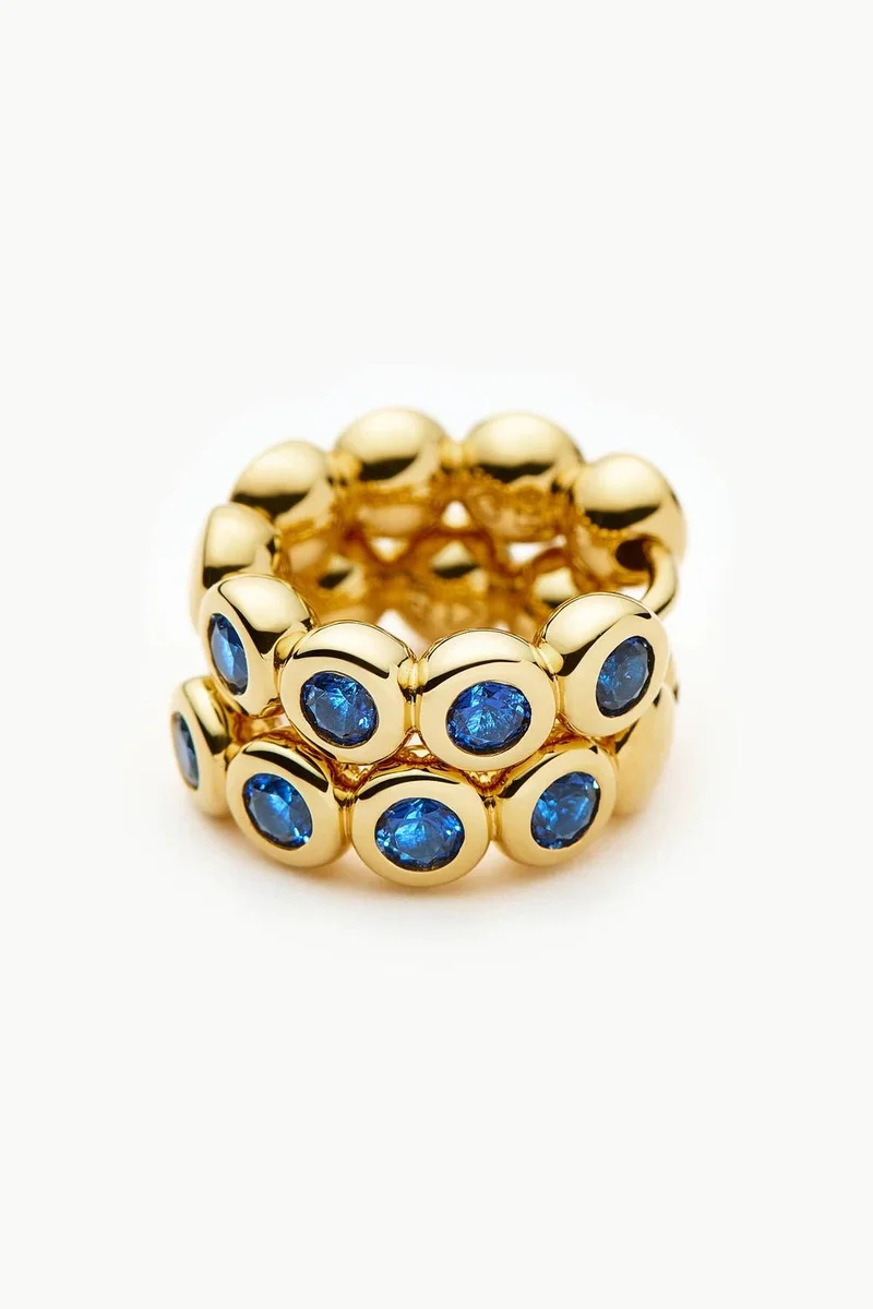 Missoma Pavé Hoop Earrings