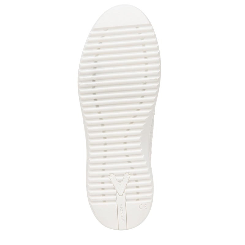 Vionic Womens Kearny Lace Up Sneaker White Lace 9 W - Image 3