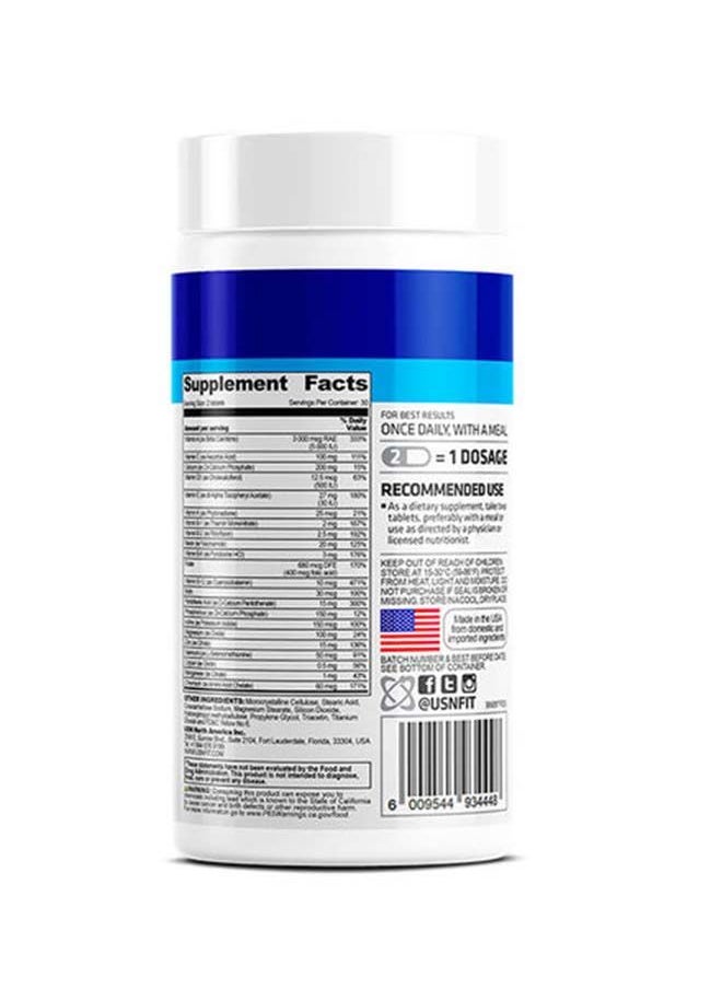 USN - USN Multivitamins 60 Caps - Image 1