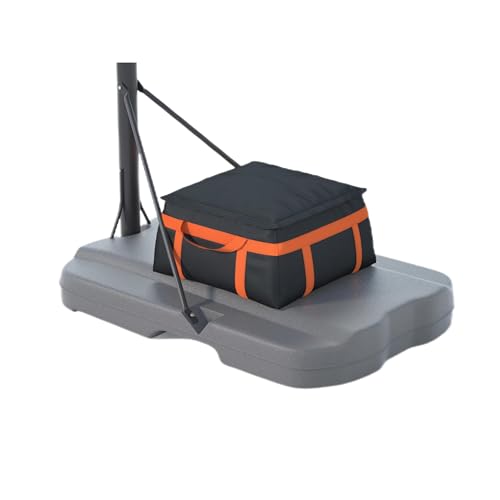 DORAHUA Basketball Hoop Sandbag Heavy Duty Weighted Bottom Anchor for Basketball Hoops 600D Oxford Fabric Waterproof Dustproof Windproof 177 D x 177 W x 9 HOnly Bag - Image 1
