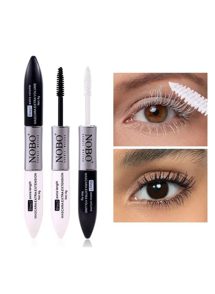 Nobo Voluminous Super Star Waterproof Hydrofuge 2in1 Mascara - Image 2