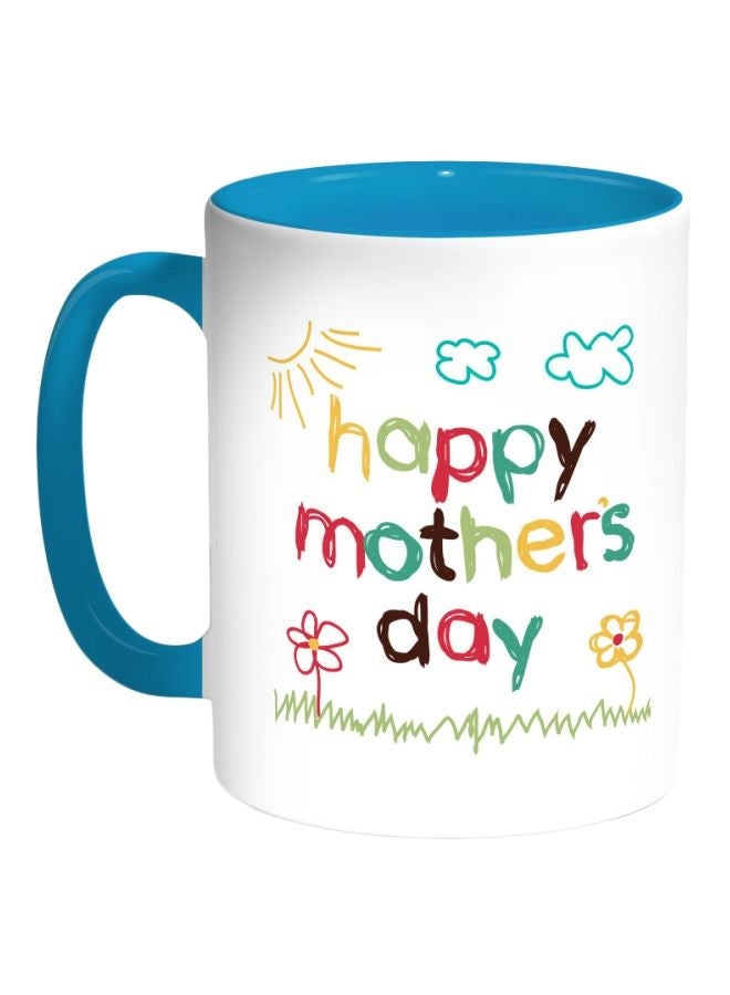 RYN Happy Mother's Day Printed Coffee Mug Multicolour 11ounce