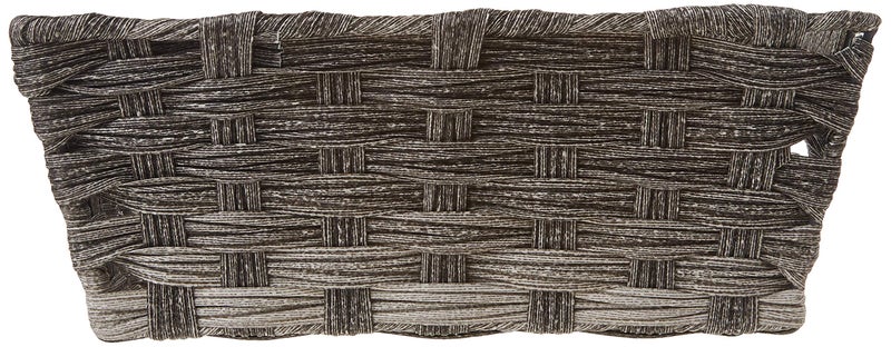 Whitmor Gray Wash Split Rattique Small Shelf Tote - Image 2