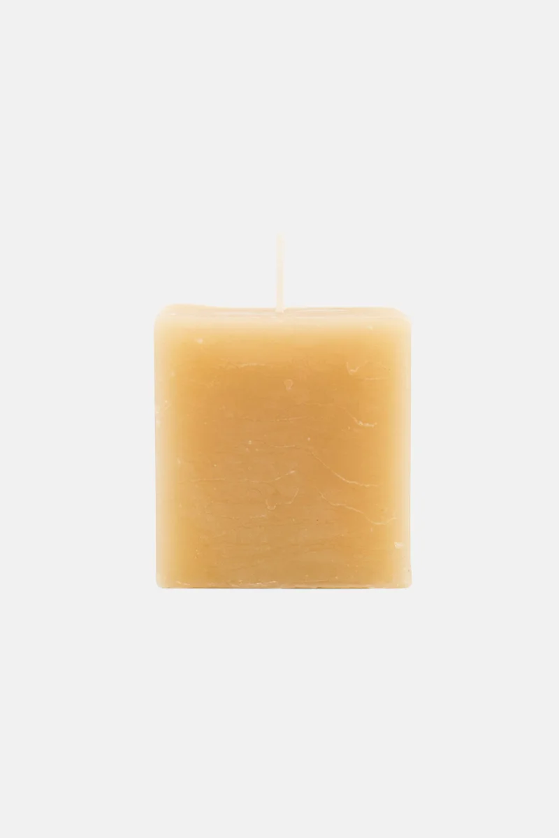 Muy Mucho Rustic Square Candle 6,5 x 6,5 cm