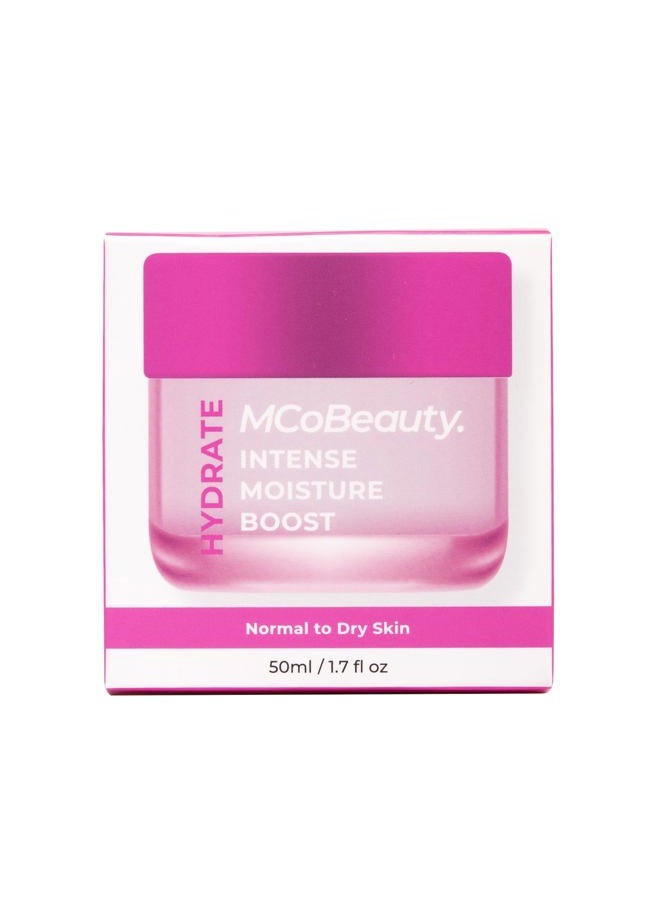 MCoBeauty تعزيز الترطيب المكثف - كريم غني مع بانثينول ودعم الحاجز - مرطب يومي للبشرة الجافة - كريم مرطب للوجه - Image 5
