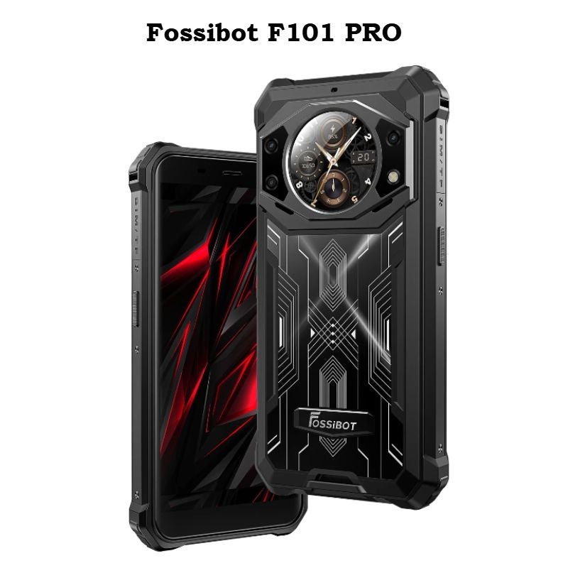 فوسيبوت هاتف ذكي fossibot F101 PRO - أسود - Image 1