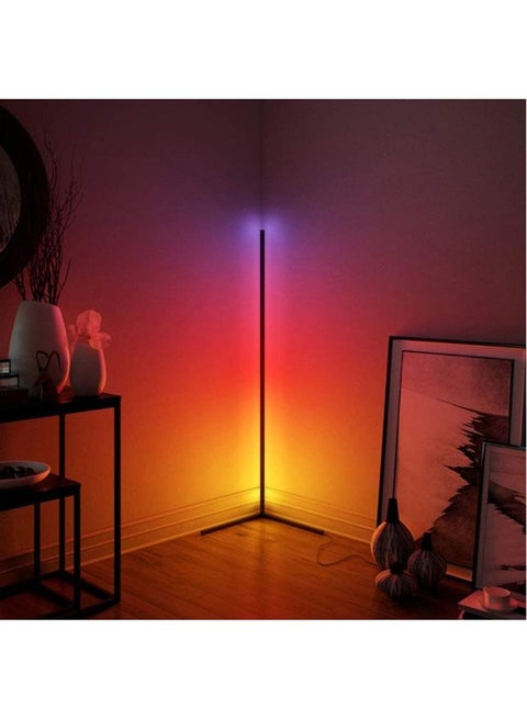 Remote Control LED Light Corner Lamp Multicolour 142cm