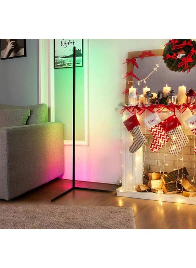 Remote Control LED Light Corner Lamp Multicolour 142cm