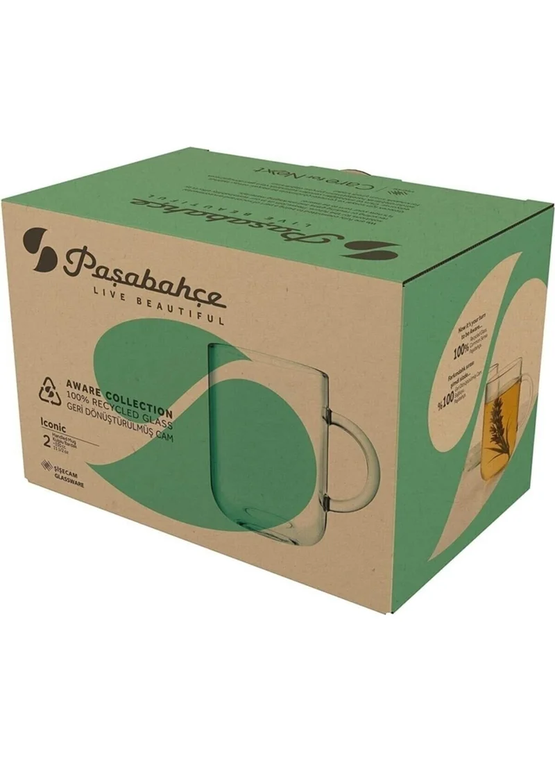 Paşabahçe Aware Iconic 2 Liter Mug 330CC Green