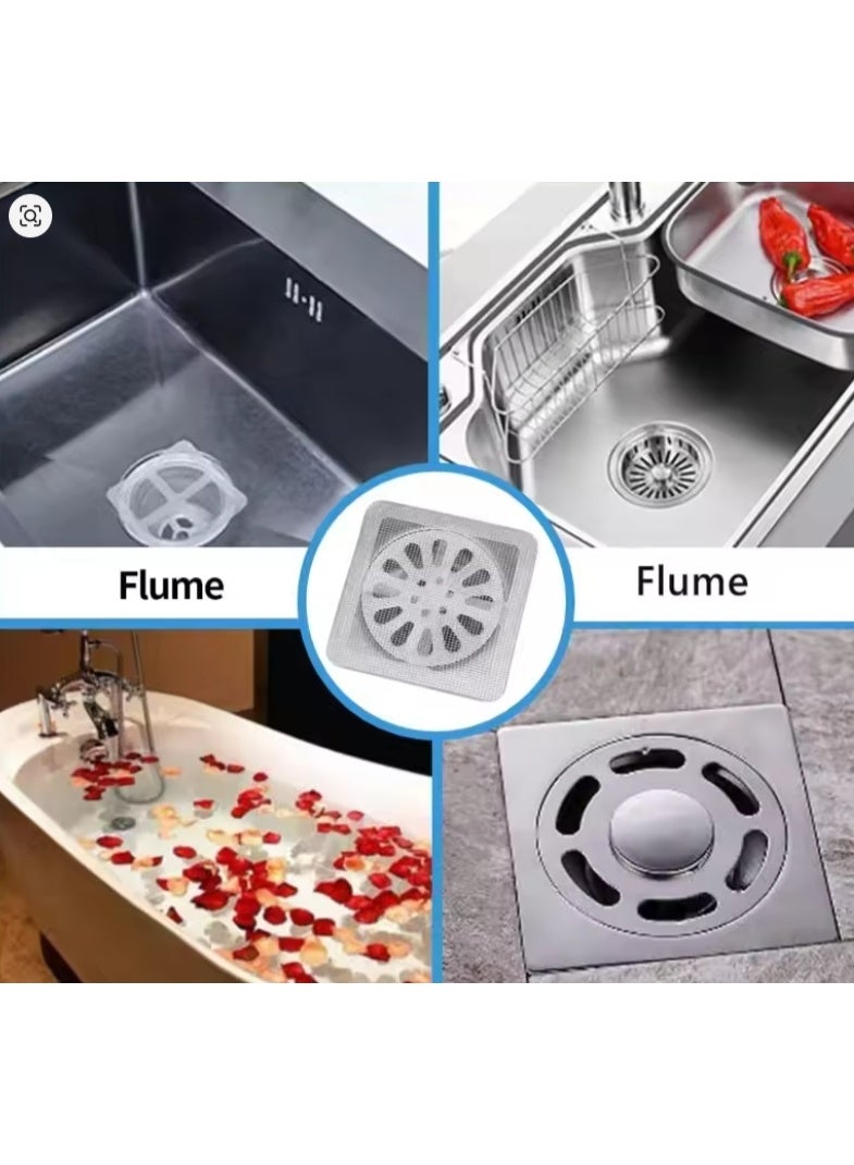 30 قطعة من ملصقات تصريف الشعر للاستخدام مرة واحدة، ملصقات تصريف الأرضية، غطاء تصريف الدش للاستخدام مرة واحدة، ملصقات شبكة تصريف الدش، شاشة فلتر المجاري، الحمام، الغسيل، حوض الاستحمام، المطبخ - Image 5
