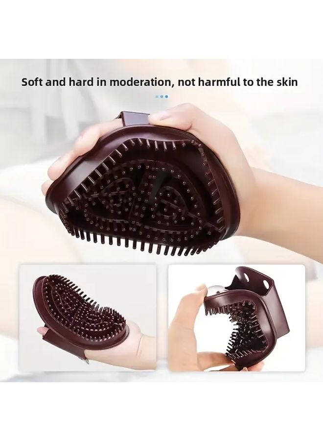 Chakra Massage Brush Set Of 2 Manual Body Massager Dual Sided Alcohol Battery Free - Image 3