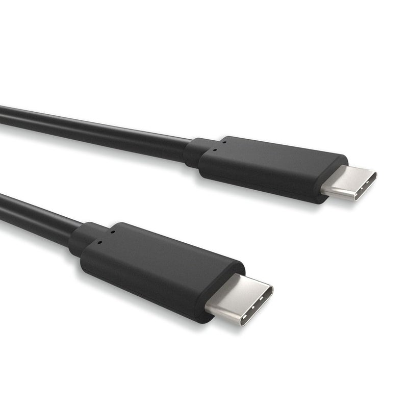 Cablelera USB3.2 Gen2x1 Type-C Charging Cable, USB C Cable, USB-C to USB-C, 10Gbps High Speed Data Transfer, USB PD, 60W Fast Charging. Black, 6 inch - Image 2