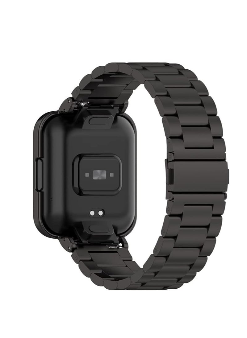 Generic Xiaomi Mi Watch 2 Lite Bracelet, Stainless Steel Woven Mesh Watch Strap with Frame for Redmi Watch 2 Lite  - Image 3