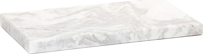 Missi Decorative Presentation Gray Waves Natural Marble Stone - 27 x 16 cm