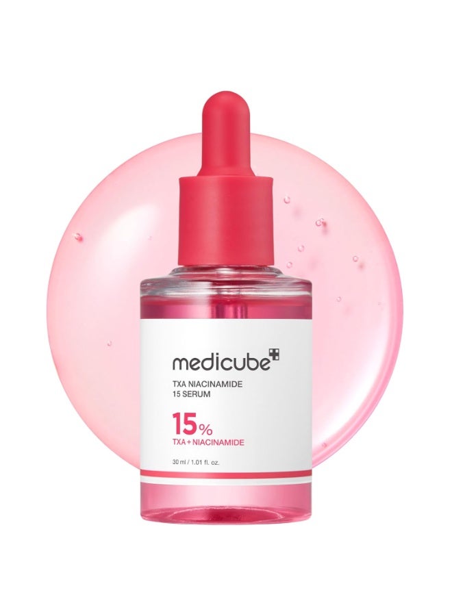 Medicube medicube TXA+Niacinamide 15% Glow Facial Serum for After Spot Care | All-in-One Daily Korean Skincare | Uneven Skin Tone, Texture, and Hydration Care | High-Potency Tranexamic Acid 5% | 1.01 fl.oz  - Image 1
