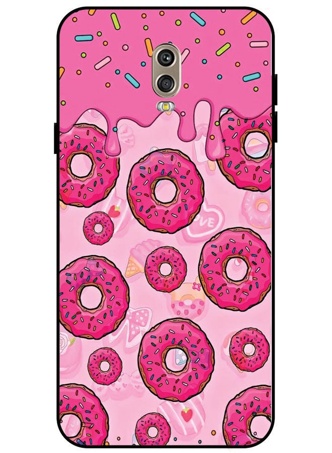 Protective Case Cover For Samsung Galaxy J7 Plus Smart Series Printed Protective Case Cover for Samsung Galaxy J7 Plus Donuts