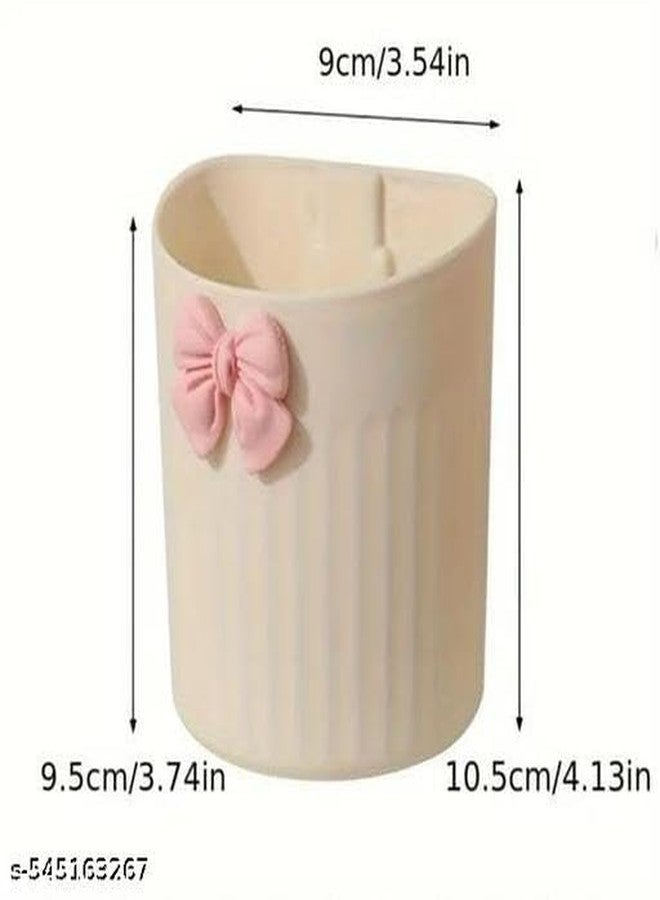 2PIS Combo (White + Pink) SELF Adhesive Pencil Holder/Tumbler Holder/Remote Holder /(Pack of 2)(2PIS + Tumbler Holder)/13_KP2463 - Image 3