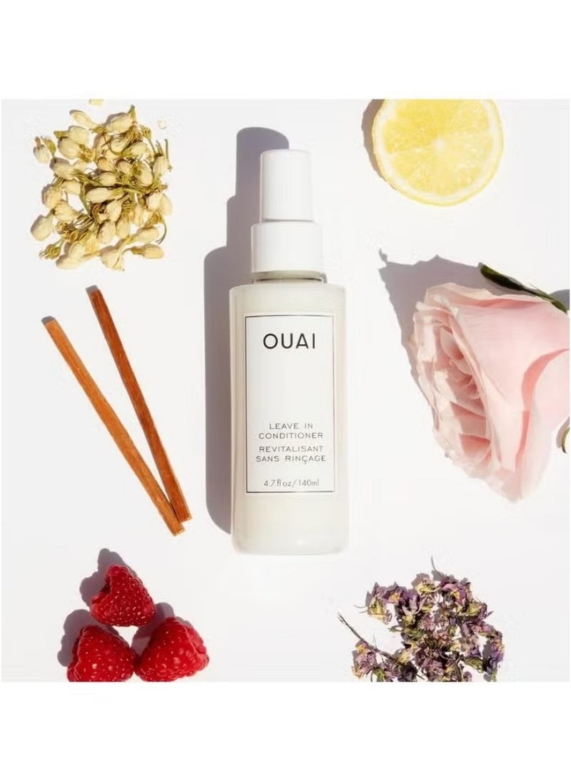 أواي اسبراي ليف إن كونديشنر واقي من الحرارة لتصفيف الشعر تنعيم الخصل الطائرة إضافة لمعان ومشطط خالي من البارابين والسلفات والفثالات 47 أونصة - Image 4