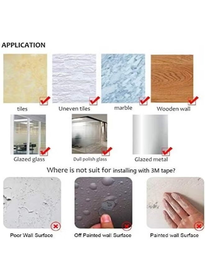 Generic Heavy Duty Transparent Adhesive Wall Hooks – 10 Pcs – Waterproof & Rustproof – Strong Sticky Hooks for Kitchen, Bathroom & Storage - Image 5