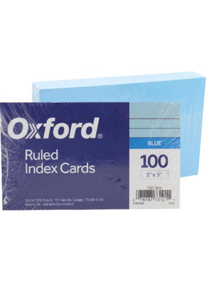 Index Cards 3 X 5 in Blue