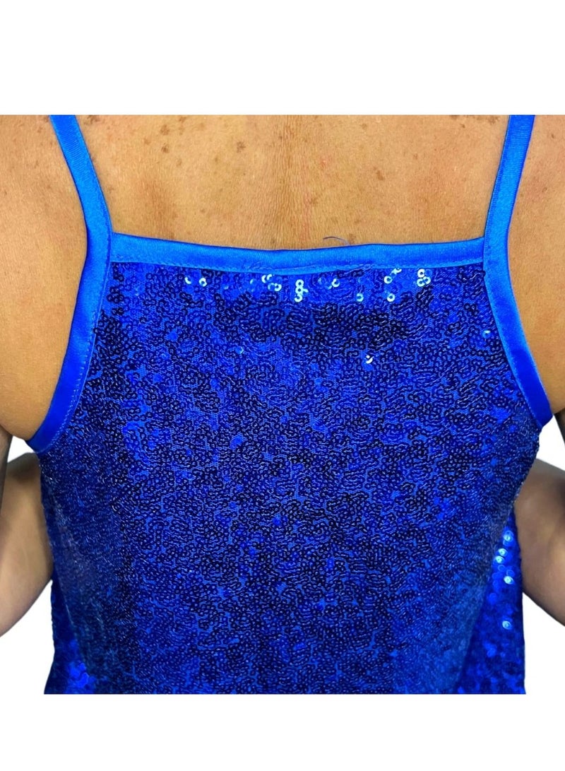 VENTIUP Sequin Blouse Blue  - Image 2