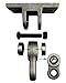 ABUSA Heavy Duty Metal Color Swing Hangers Screws Bolts Included Over 5000 lb Capacity Playground Porch Yoga Seat Trapeze Wooden Sets Indoor Outdoor 2 Pack - Image 4