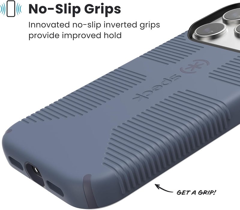Speck Apple iPhone 17 Pro Max CANDYSHELL Grip + MS Mystery Blue/Faded Jeans - Image 4