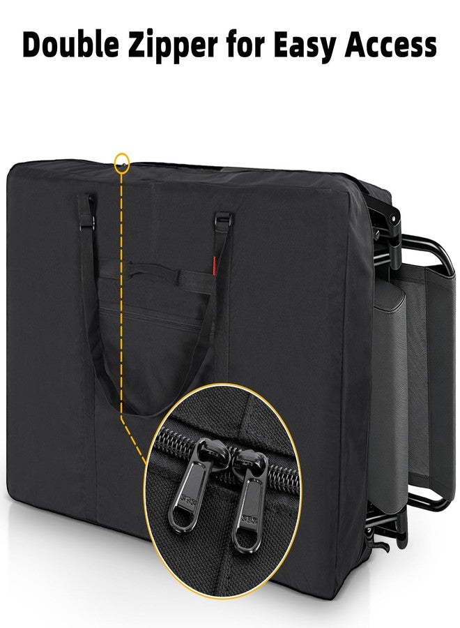 WELIDAY Heavy Duty Folding Chair Storage Bag - Zero Gravity Chair Cover, Extra Large Carrying Case for Beach Chair Camping Chair Folding Rollator Walker/Wheelchair - Image 4