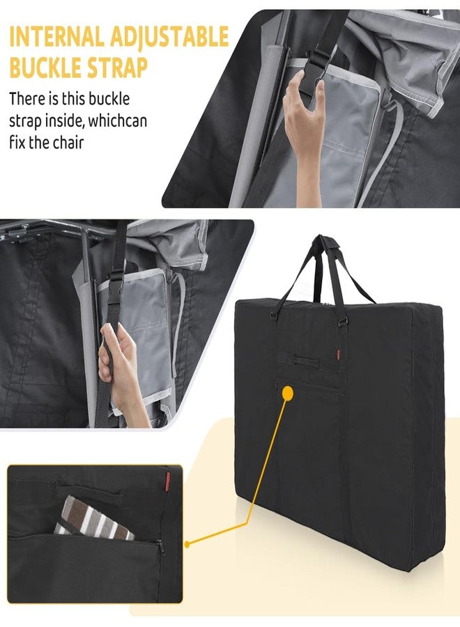 WELIDAY Heavy Duty Folding Chair Storage Bag - Zero Gravity Chair Cover, Extra Large Carrying Case for Beach Chair Camping Chair Folding Rollator Walker/Wheelchair - Image 5