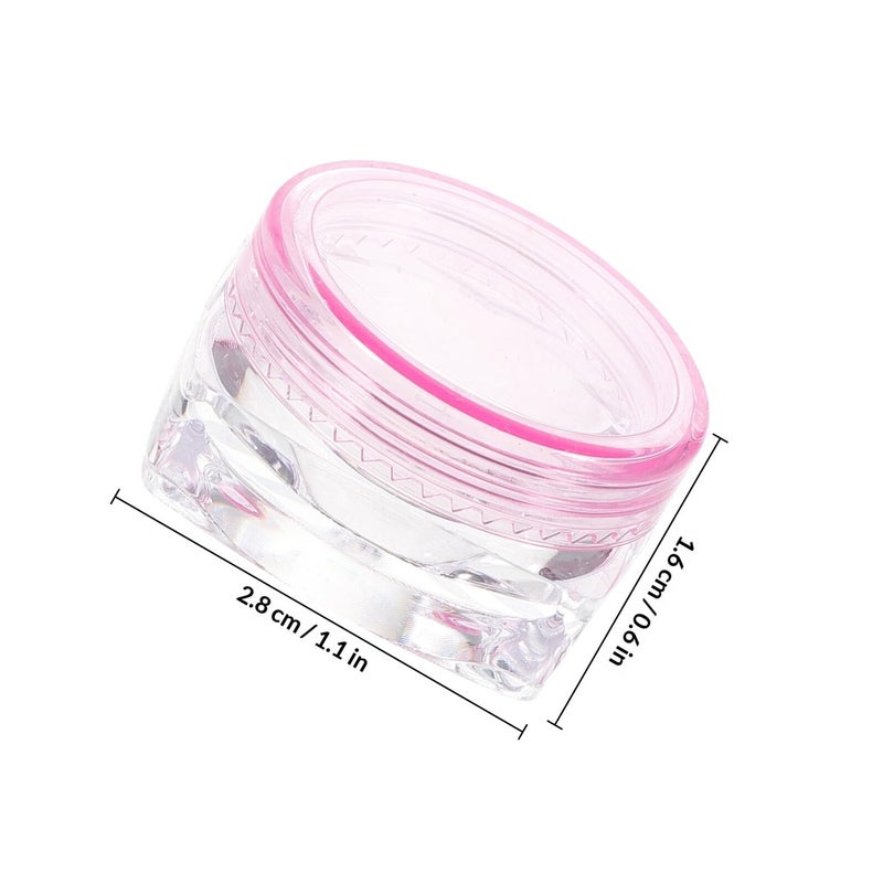 12 Pack 3 Gram Refillable Travel Jars For Facial Cream And Eye Cream Sample Storage - Image 3
