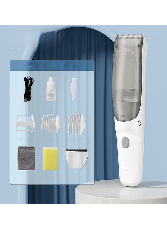 kiddoz - Baby Suction Hair Trimmers - White - Image 1
