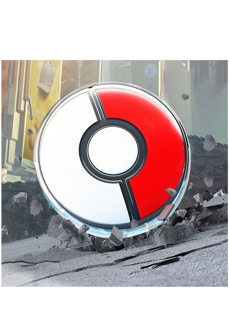 Generic - Protective Case for Pokémon GO Plus + 2 PCS Clear All-Inclusive PC Cover for Pokemon GO Plus + with Clip Hard Shell Game Accessories (Transparent) - Image 1