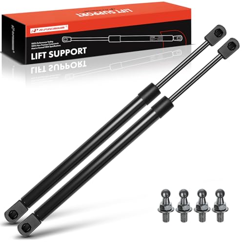 A-Premium Tailgate Rear Liftgate Lift Supports Shock Struts Gas Springs Compatible with Jeep Models - Compass 2007-2017, Patriot 2017, Sport Utility with Speakers - Replace# 5109514AB(2PC Set) - Image 1
