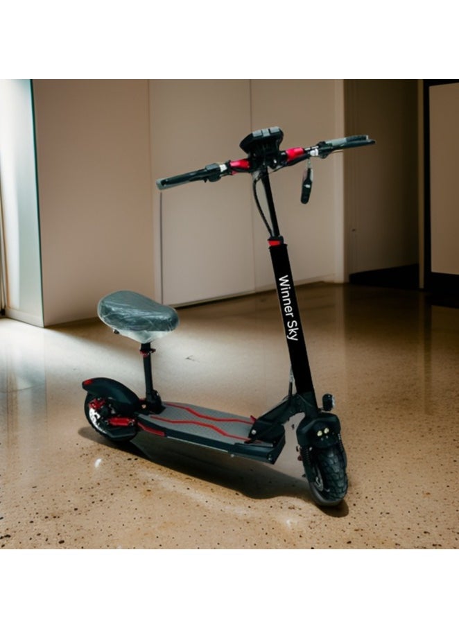 Winner Sky E10 Electric Scooter Powered by 1200W Motor Black Design  - Image 2