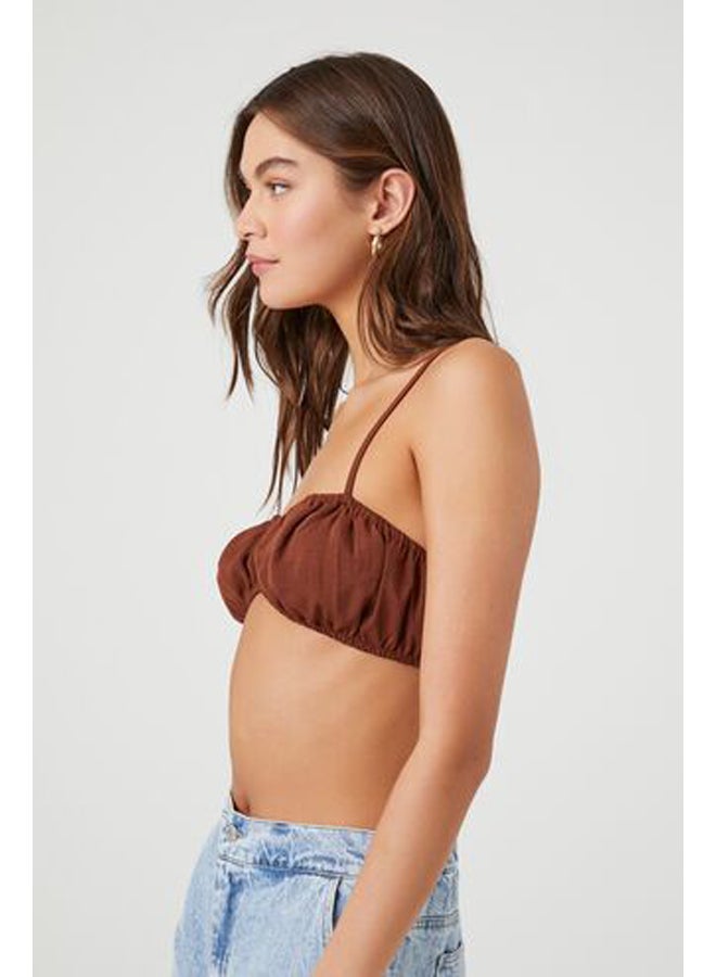 FOREVER 21 Shirred Cami Bralette  - Image 2