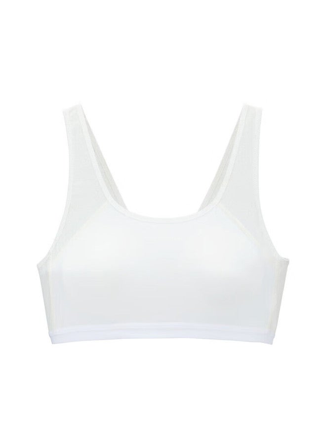 AIMER JUNIOR Aimer Junior Milk Skin® Bra For Girls, Second Stage Sports Bra For Puberty, Sweet Cheese Flavor, Size 150  - Image 2