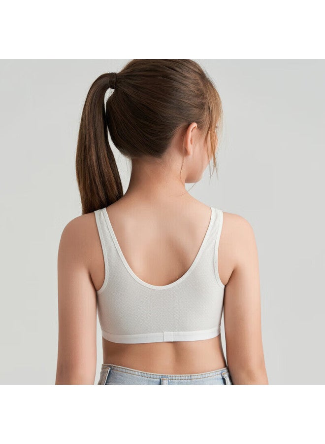 AIMER JUNIOR Aimer Junior Milk Skin® Bra For Girls, Second Stage Sports Bra For Puberty, Sweet Cheese Flavor, Size 150  - Image 1