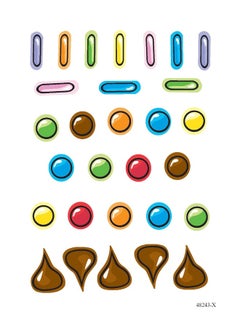 Build Your Own Cupcake Sticker Activity Book (Dover Little Activity Books: Food)  - Image 4