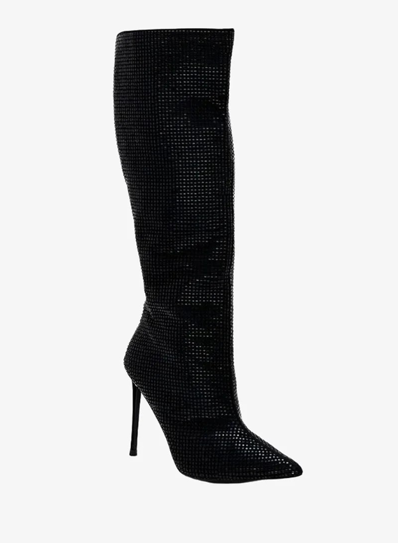 High-Casual Black Women's Boots