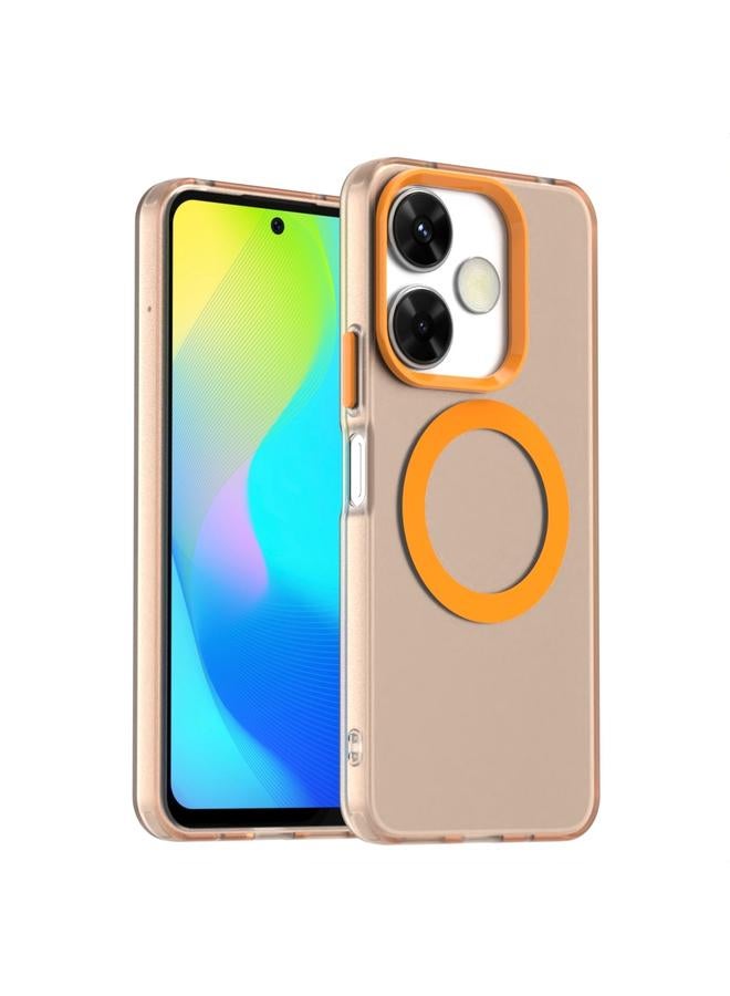 The Bros Case For Xiaomi Poco M6 4G Candy Magsafe PC Hybrid TPU Phone Case