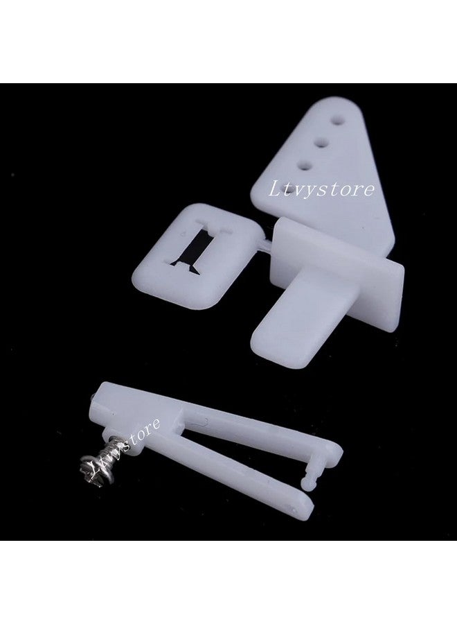 Ltvystore 50Sets Control Horns 21x10 mm and Clevis Kit Compatible with RC Airplane Plane Boat Replacement - Image 4