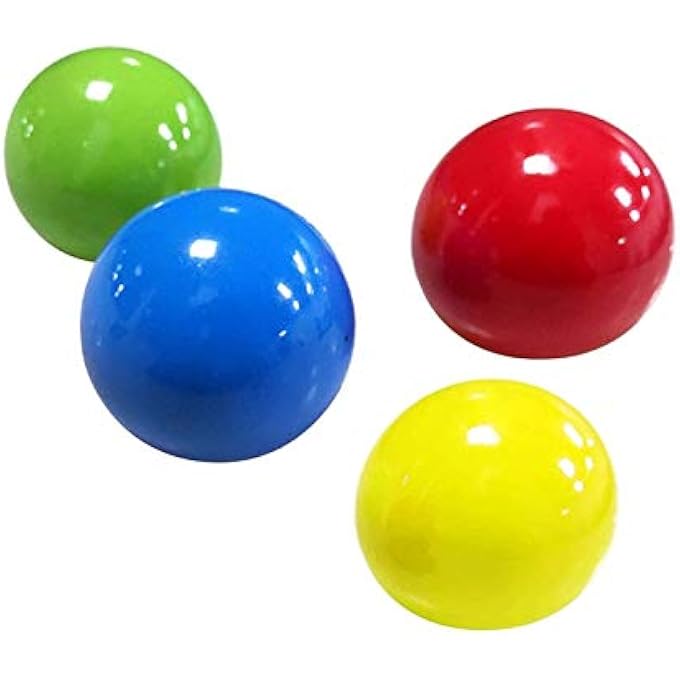 Balls Stress Release Toys, Stress Release , Sticky Ceiling , Juggling Sticky Games, Children's Parents Catch The , Can Stick To The Ceiling (Size : 65cm) - Image 1