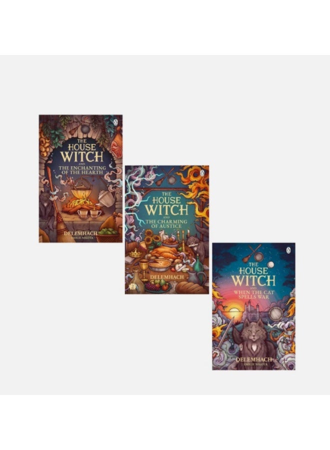 The House Witch 3 Book Set by Delemhach Emilie Nikota