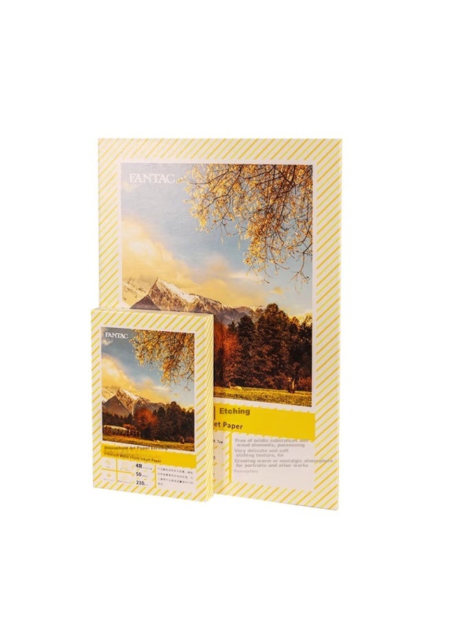 Fantac Co Line Ilration Art Photo Paper A3 Hand-drawn Portrait Photo Paper 230g Color Inkjet Printing Photo Paper, 20 Sheets Pack 9895-674 - Image 5