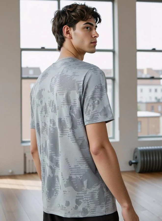 Kappa  Kappa Logo Print Performance T-shirt for Men | Best Price UAE
