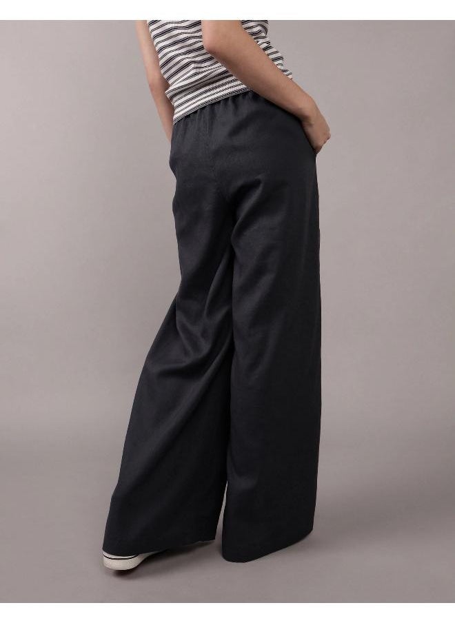 American Eagle AE Linen-Blend Pull-On Pant  - Image 2