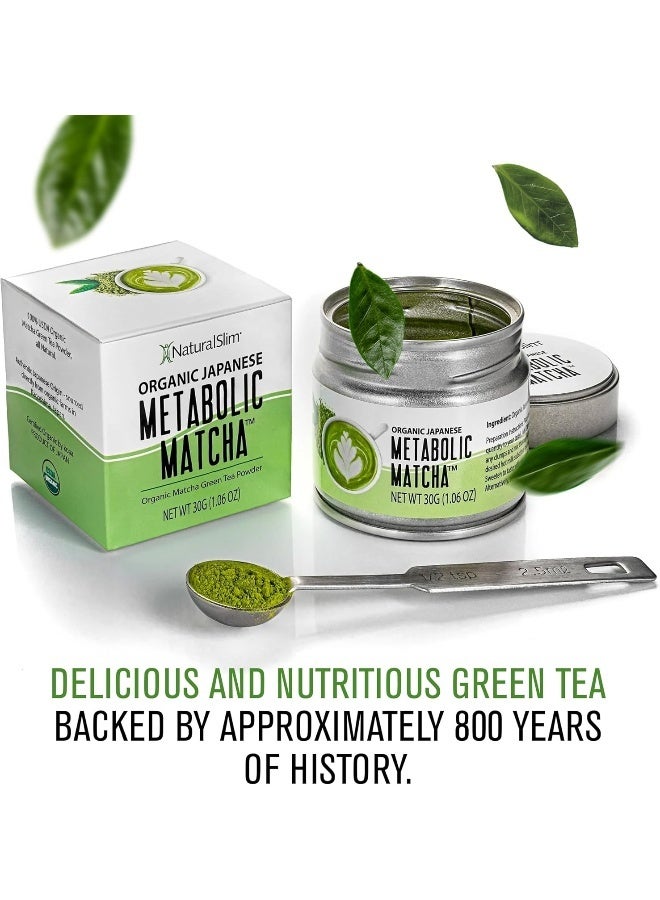 Naturalslim Organic Metabolic Matcha Powder - Image 5