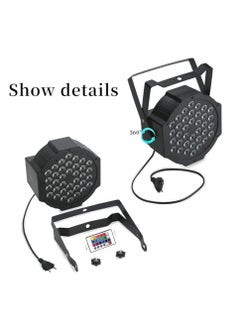 Yuwell 2 Pcs RGB Stage Lighting 36 LED Dj Par Lights Uplighting For Events Sound Activated Remote And DMX Control, RGB Disco Par Light For Wedding, Party, Concert And Festival  - Image 5