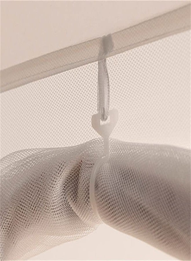 CdyBox Folding Mosquito Net Tent Canopy Curtains for Beds Home Bedroom Decor (Gray, 1.2X2.0m) - Image 3